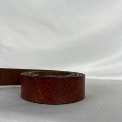 90s Old Navy Brown Leather Belt- M