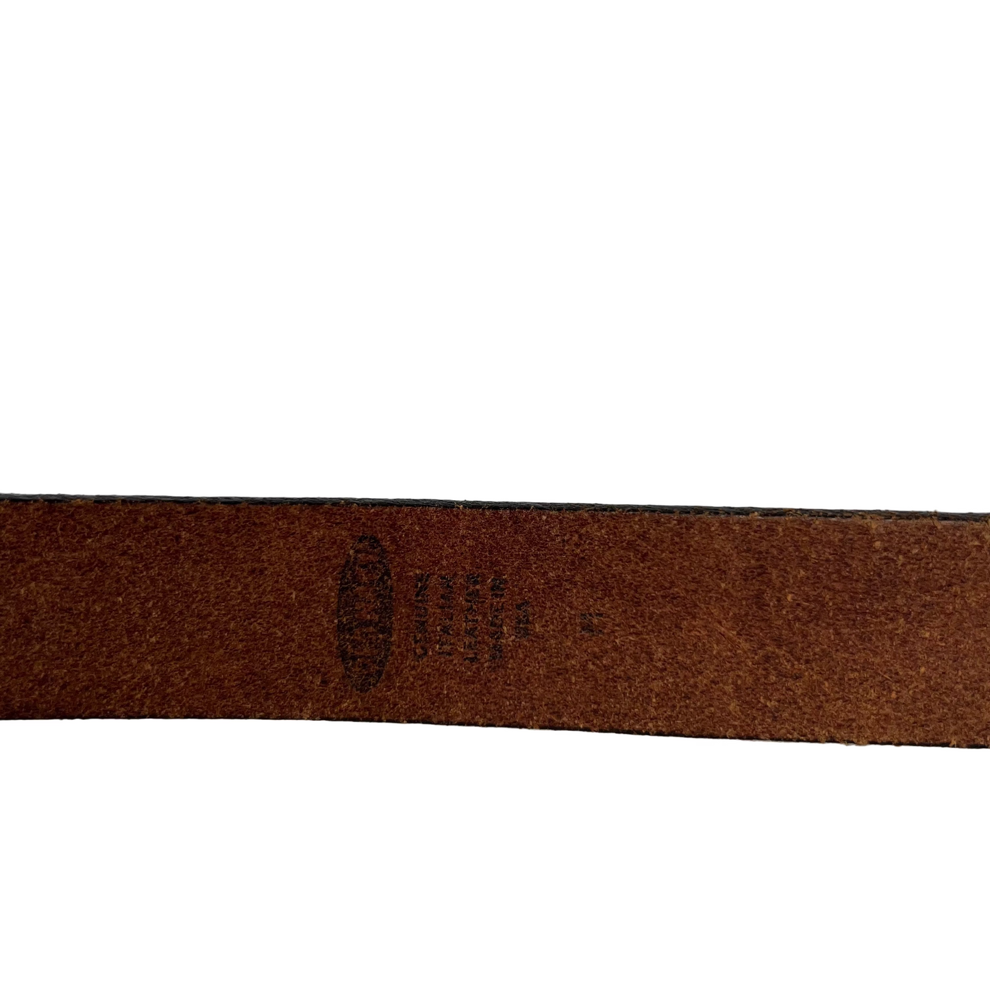 90s Old Navy Brown Leather Belt- M