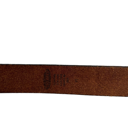 90s Old Navy Brown Leather Belt- M