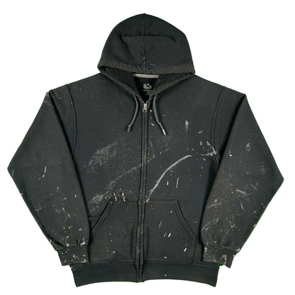 Black Safety Pin Painter's z/u Hoodie- M