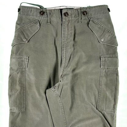 50s Baggy Army Cargo Pants- 30"-34"x32