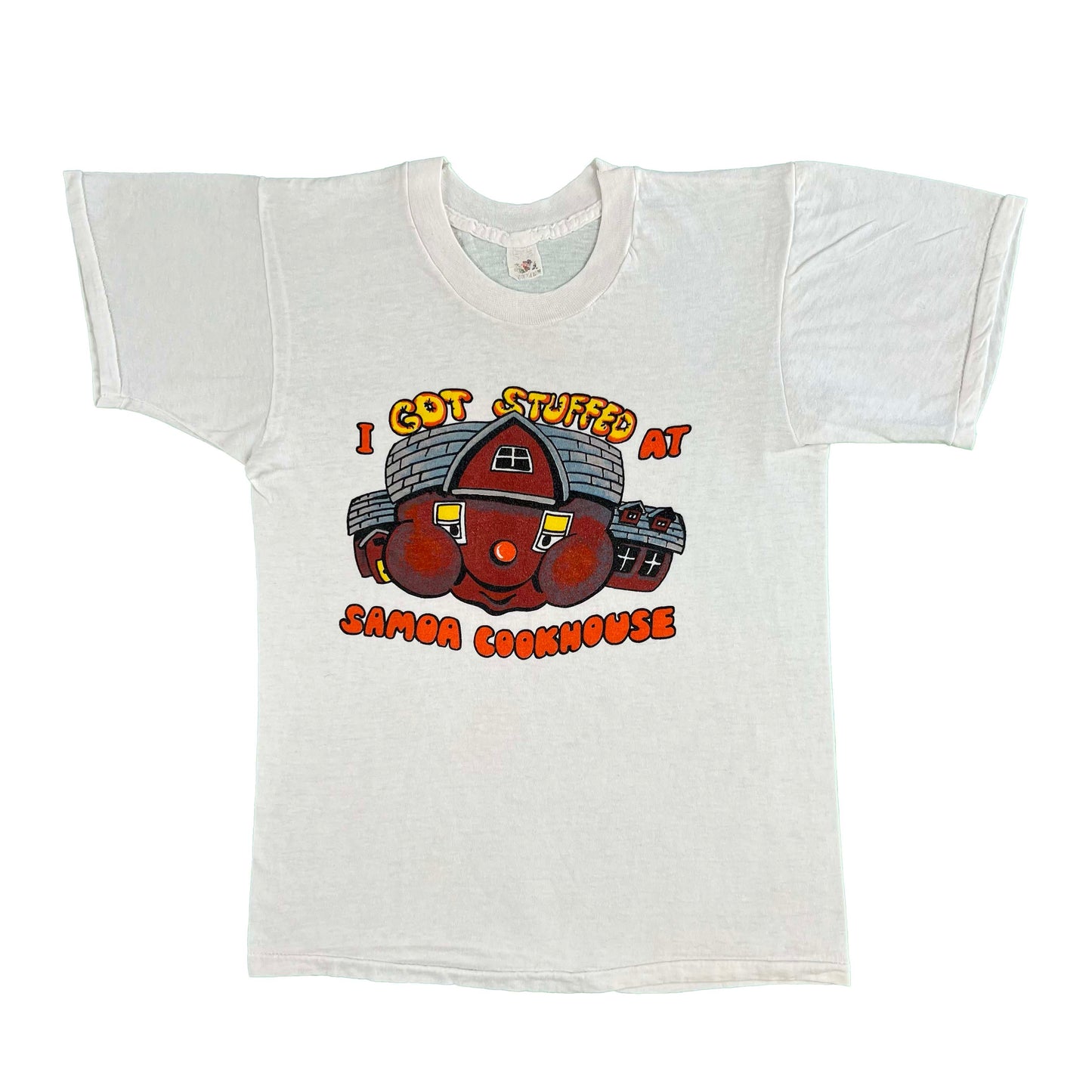 70s I Got Stuffed at Samoa Cookhouse Tee- XS