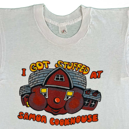 70s I Got Stuffed at Samoa Cookhouse Tee- XS