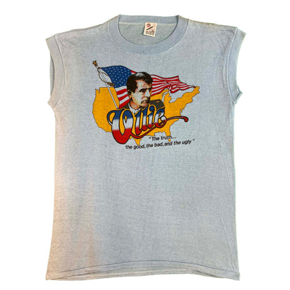 80s Ollie 4 Prez Sun Faded Muscle Tee- M