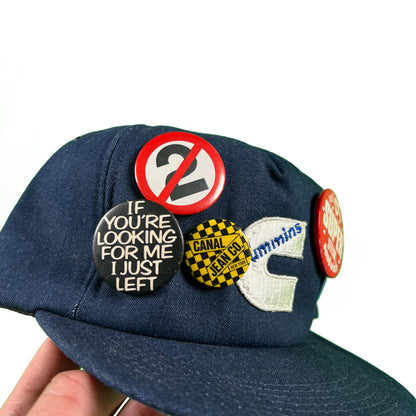 80s Cummins Denim Pinned Trucker Hat