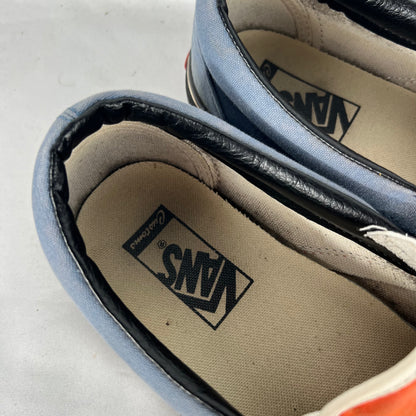 Faded Navy & Salmon Slip On Vans- M's 9.5, W's 11