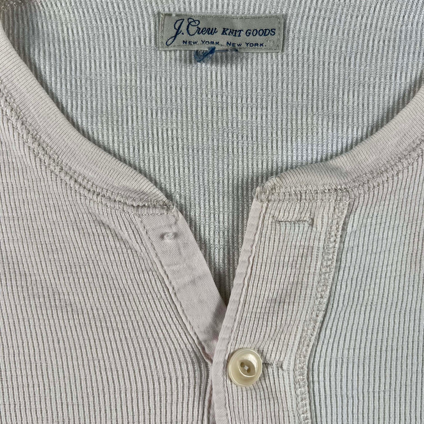 J.Crew Henley Thermal Shirt- L