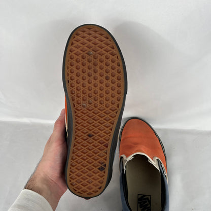 Faded Navy & Salmon Slip On Vans- M's 9.5, W's 11