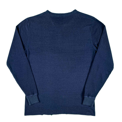 80s L.L. Bean 'River Driver's Shirt' Henley Thermal- L