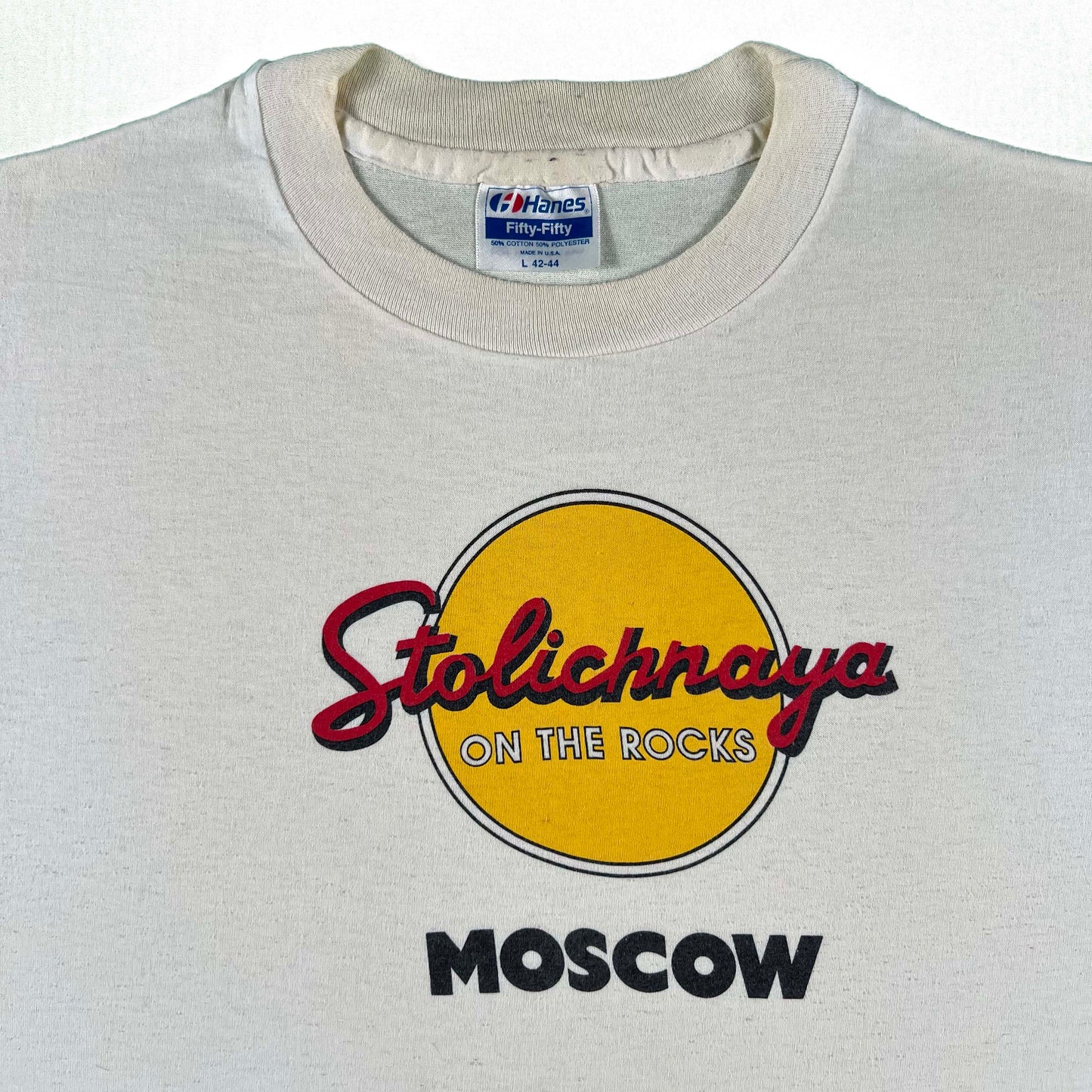 80s Stolichnaya On The Rocks Tee- M