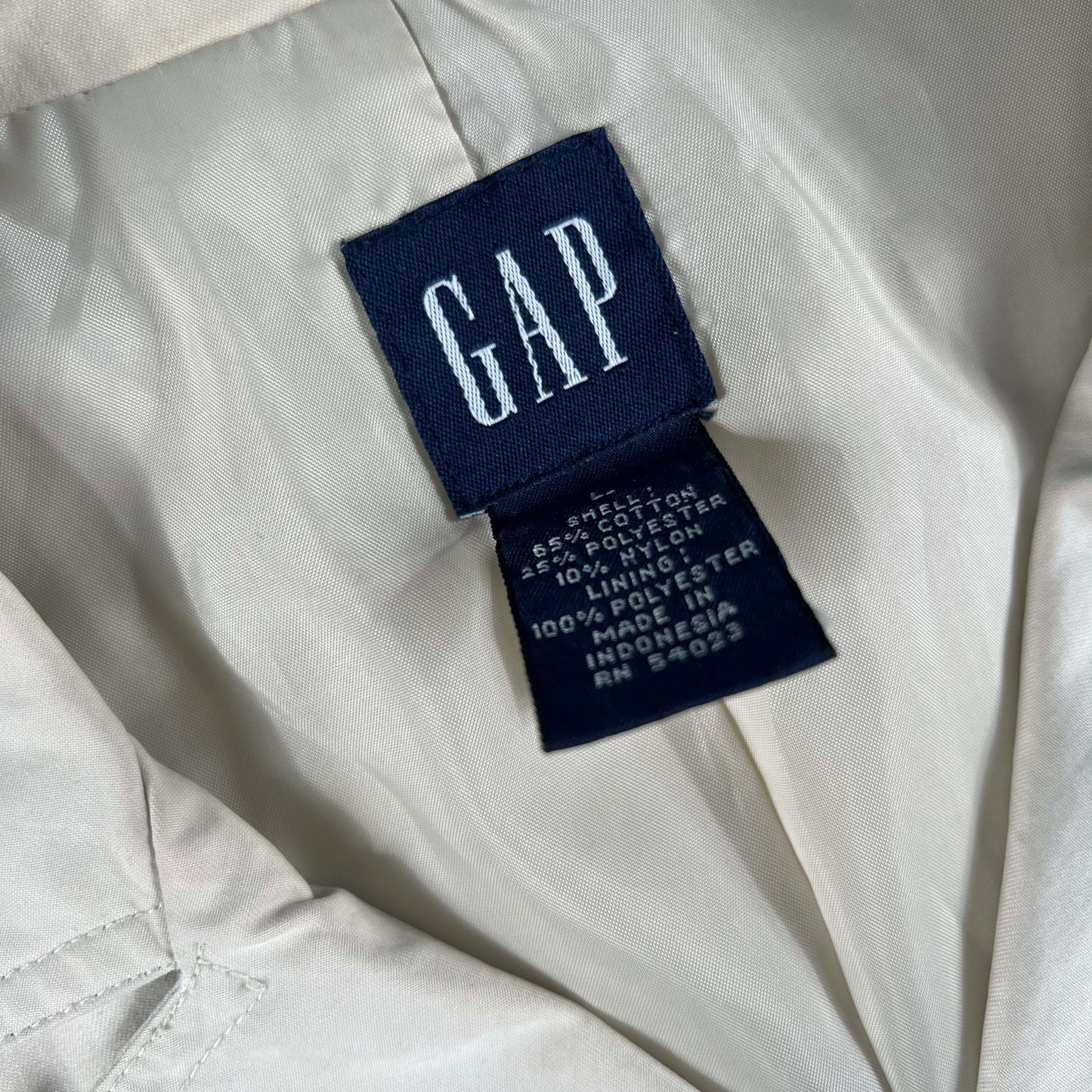 2001 Gap Lightweight Trench- M