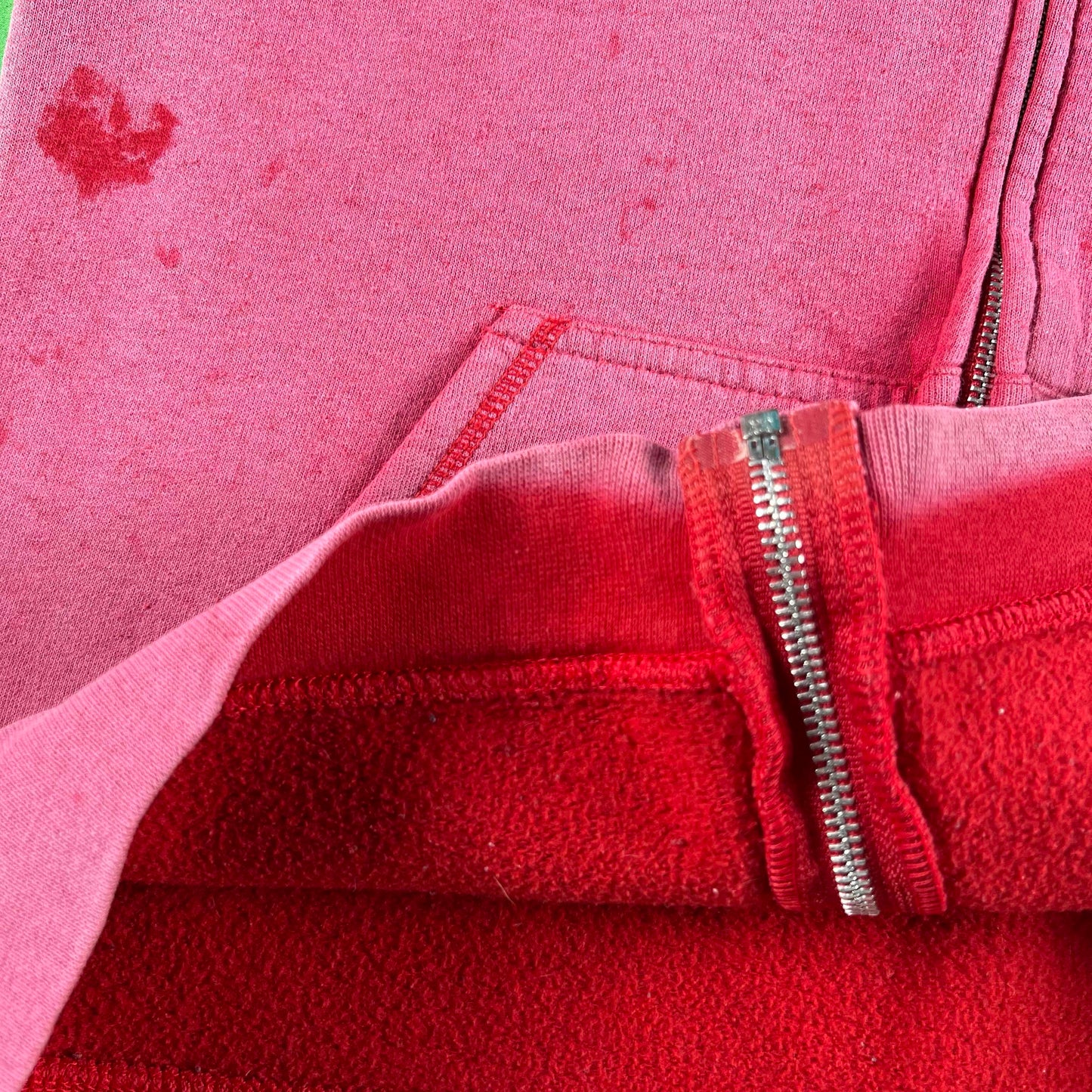 SUPER Sun Faded Red z/u Hoodie🍓- S