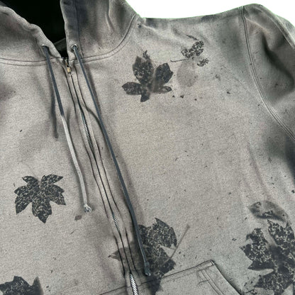 SUPER Sun Faded Black z/u Hoodie🍁- XL