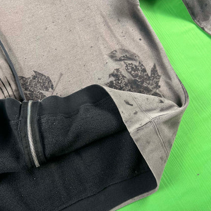 SUPER Sun Faded Black z/u Hoodie🍁- XL