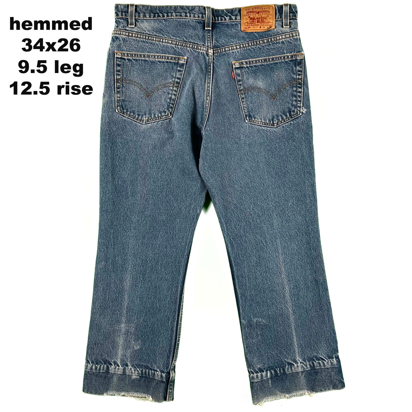 80s/90s Levi's 517s Boot Cut Denim- SELECT PAIR