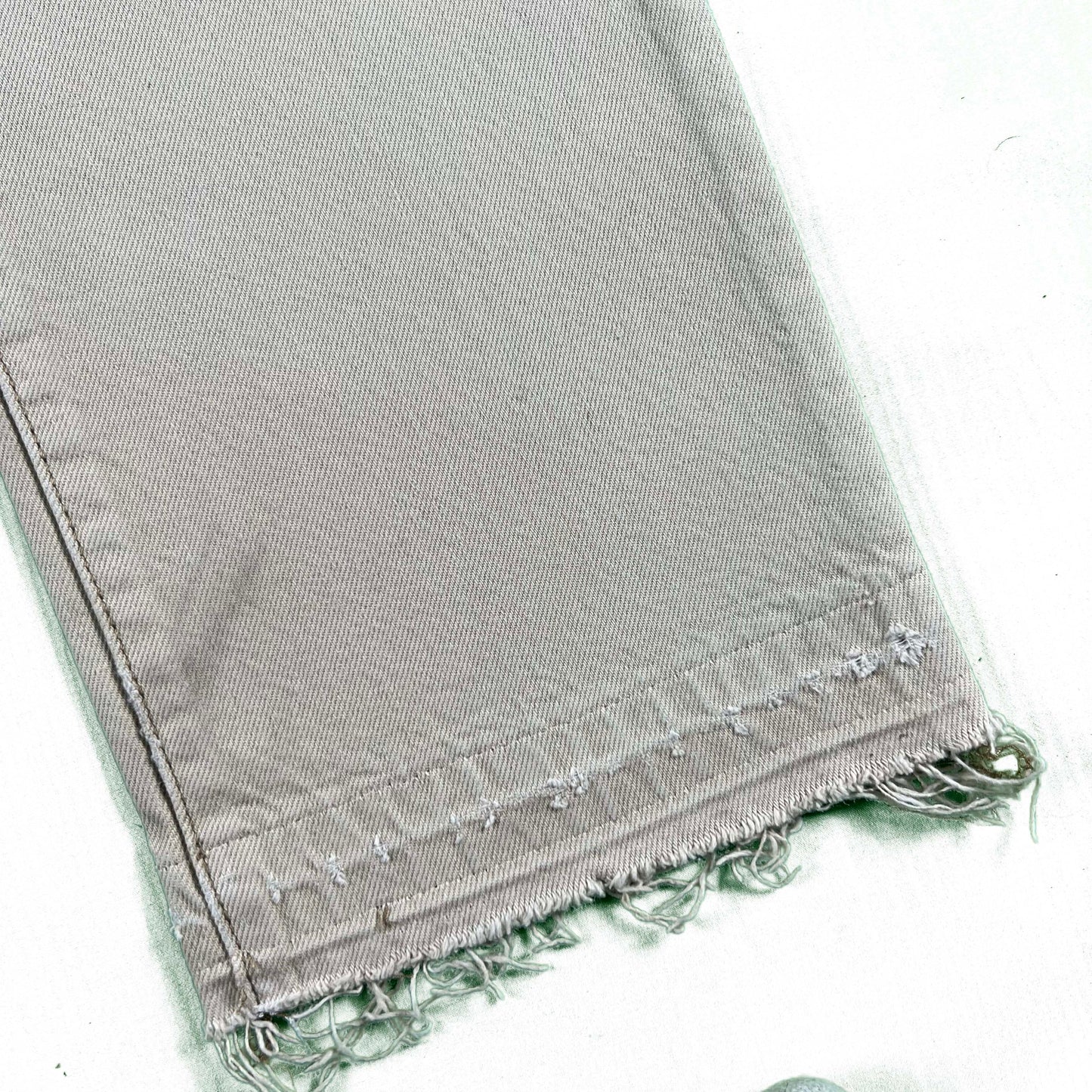 00s Levi's 501 Released Hem Tan Denim- 28x30