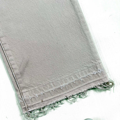 00s Levi's 501 Released Hem Tan Denim- 28x30