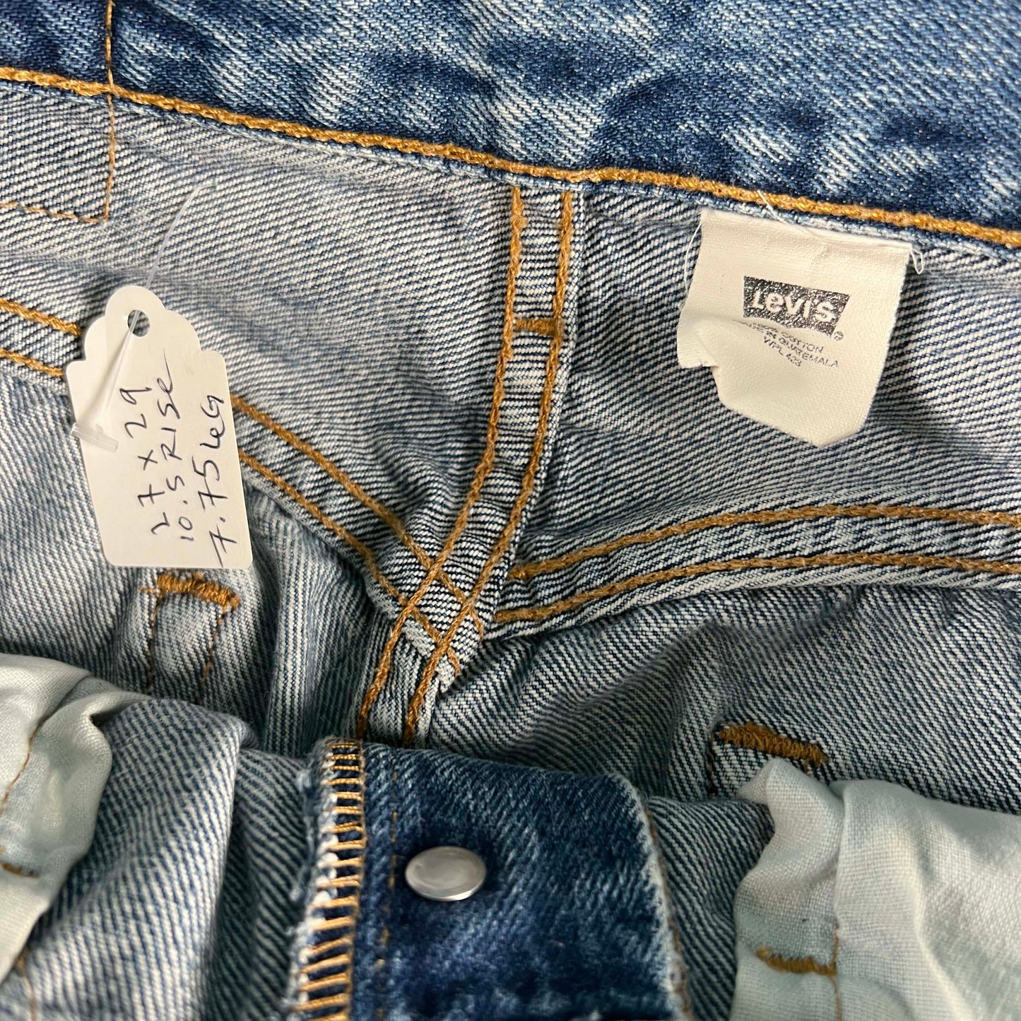 00s Paper Tag Levi's 501 Denim- 27x29