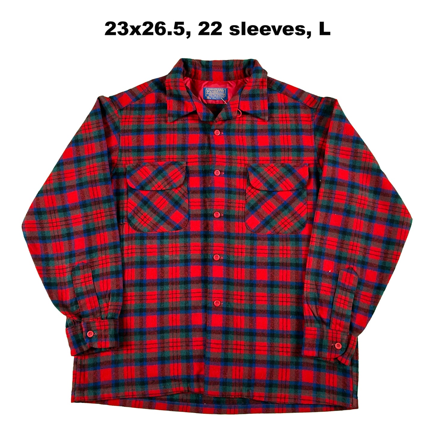 60s/70s Pendleton Loop Collar Flannel Board Shirts- SELECT SHIRT