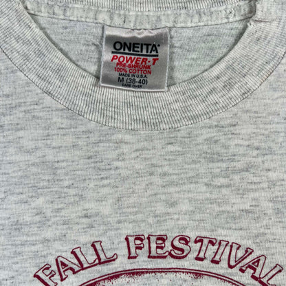 90s Fall Festival Mushroom Show Tee- M