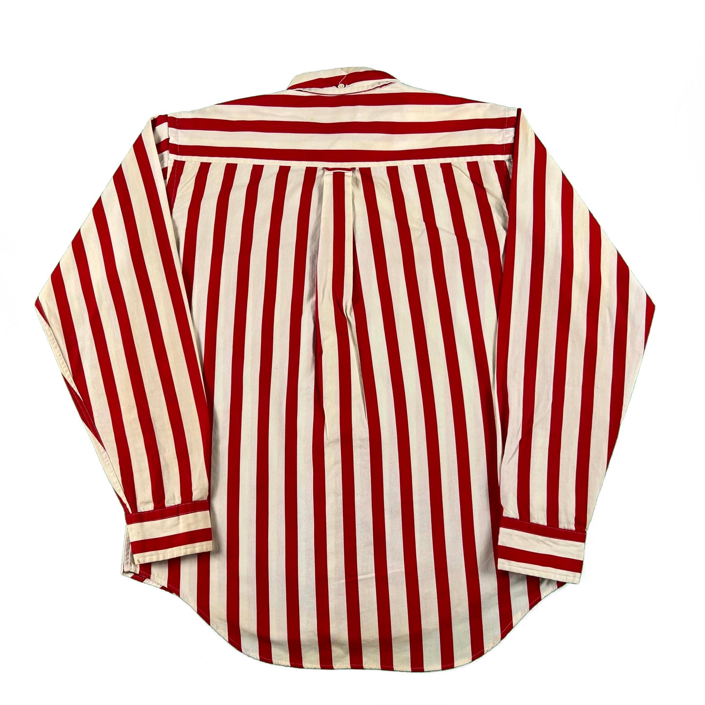 80s James River Traders Striped Button Up- L