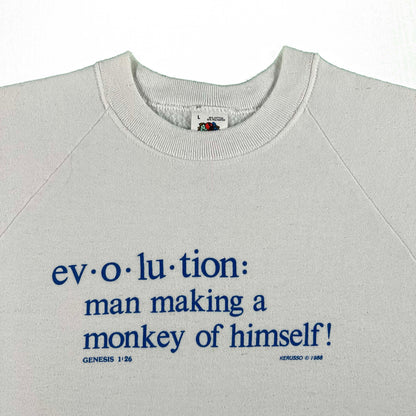80s Evolution Sweatshirt- M