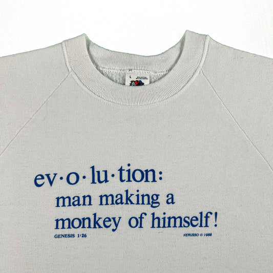 80s Evolution Sweatshirt- M