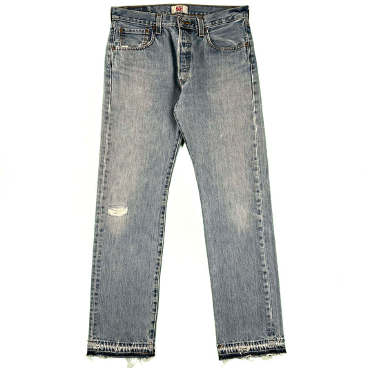 00s Levi's 501 Released Hem Denim- 32x32