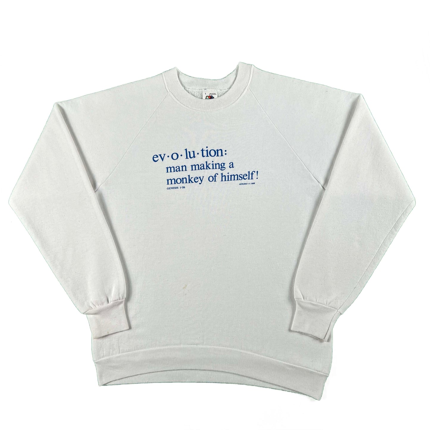 80s Evolution Sweatshirt- M
