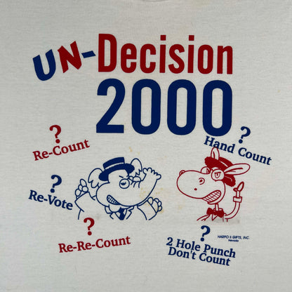 00s Un-Decision Election Tee- XL