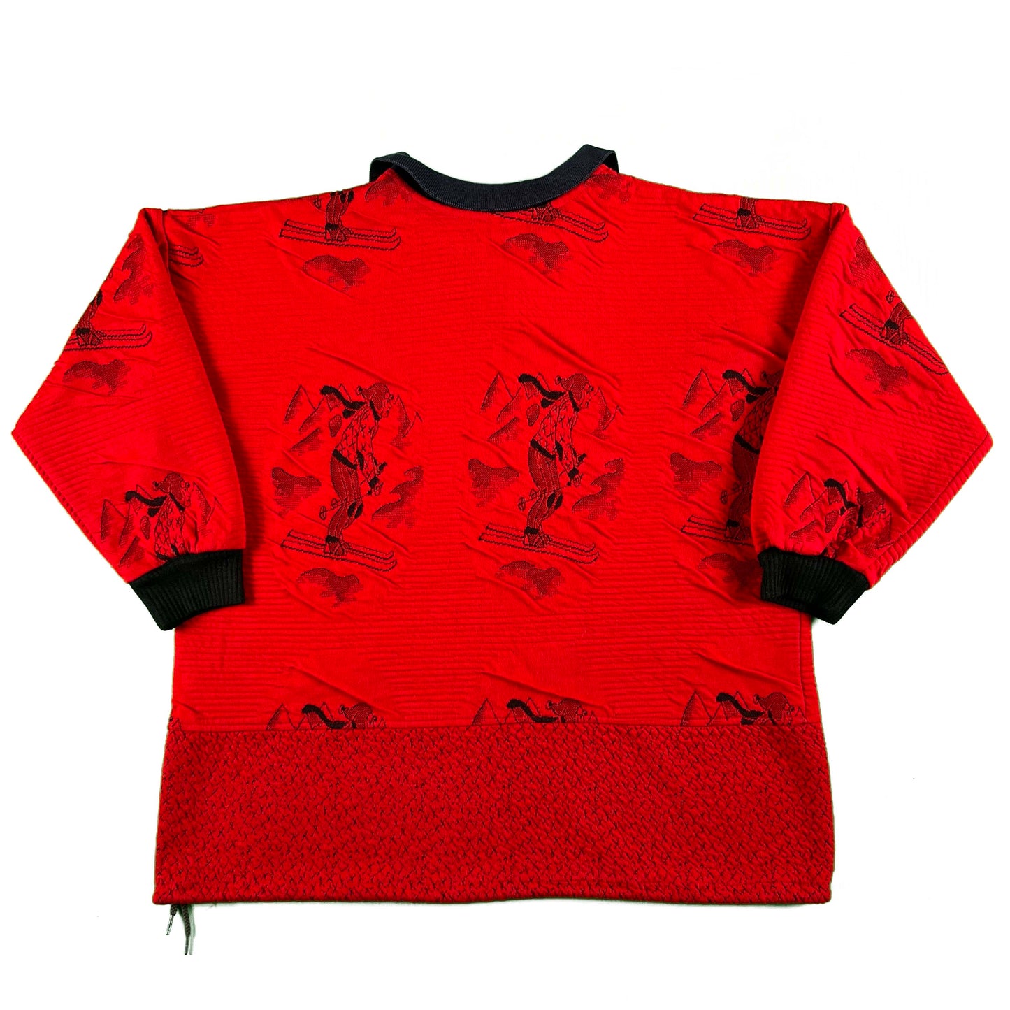 80s/90s Pullover Ski Sweatshirt- L