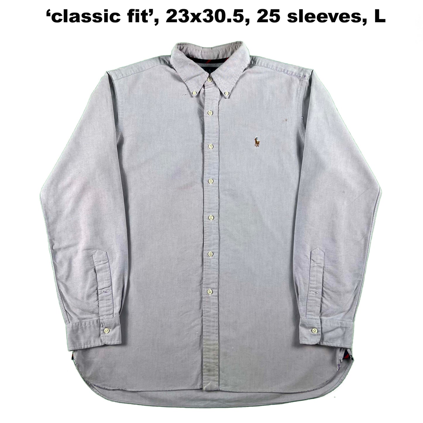 Vintage Ralph Lauren 100% Cotton Button Up Shirts- SELECT SHIRT