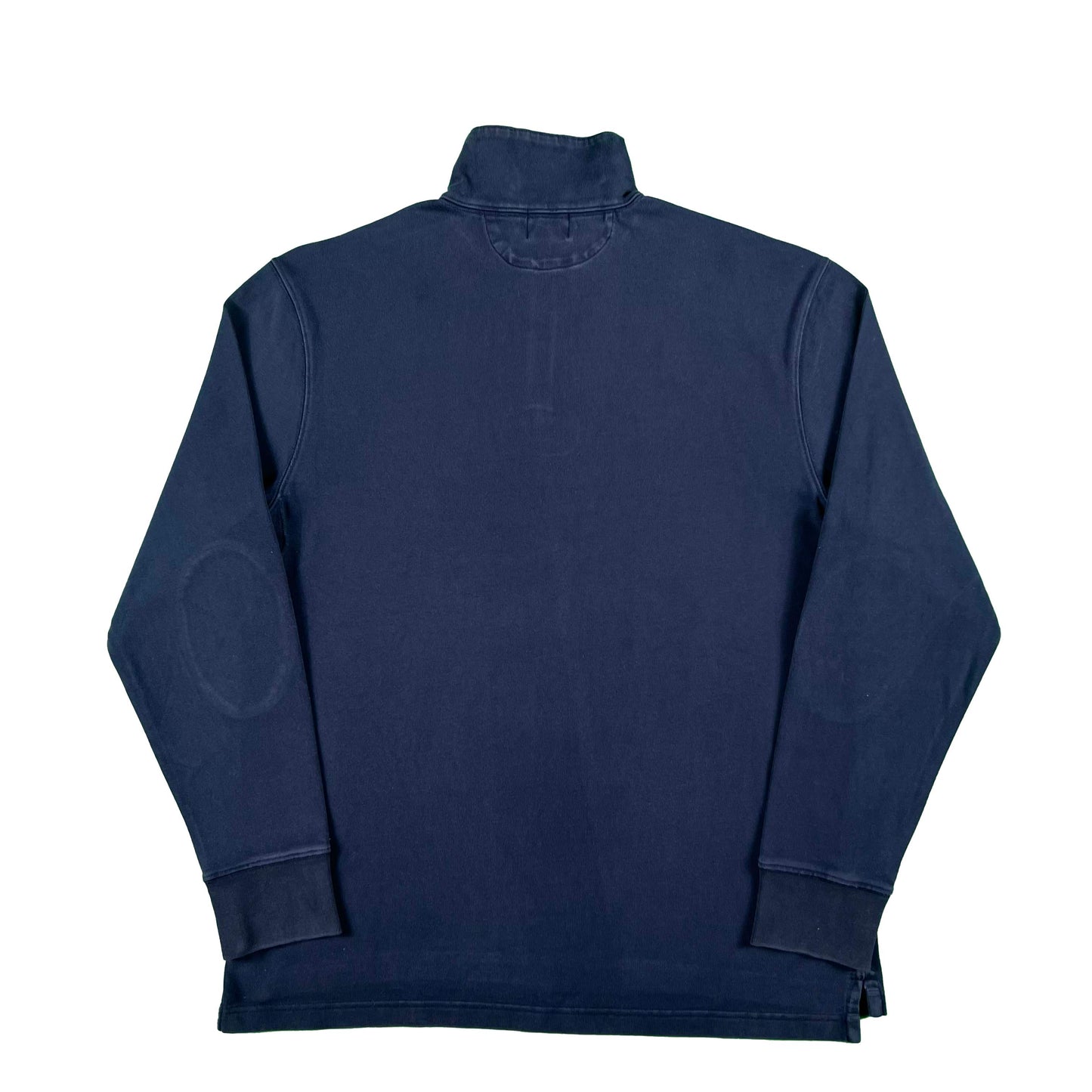 90s J.Crew Quarter Zip Rugby Shirt- L