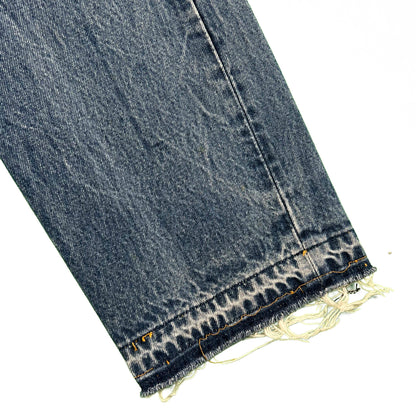 00s Levi's 501 Released Hem Faded Denim- 34x28