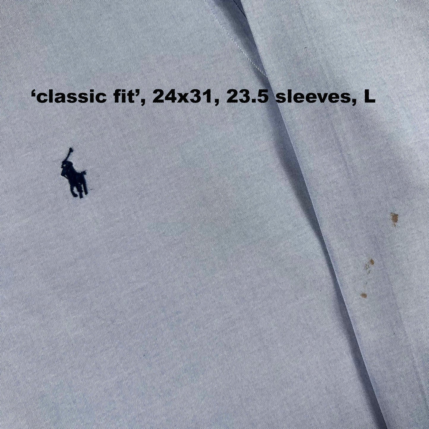 Vintage Ralph Lauren 100% Cotton Button Up Shirts- SELECT SHIRT
