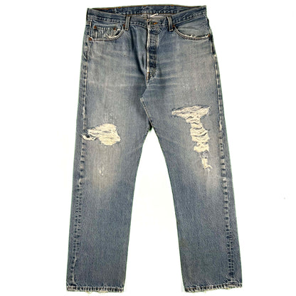 00s Nicely Worn In Levi's 501 Denim- 37x33