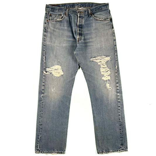 00s Nicely Worn In Levi's 501 Denim- 37x33
