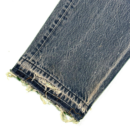 00s Levi's 501 Released Hem Denim- 34x30