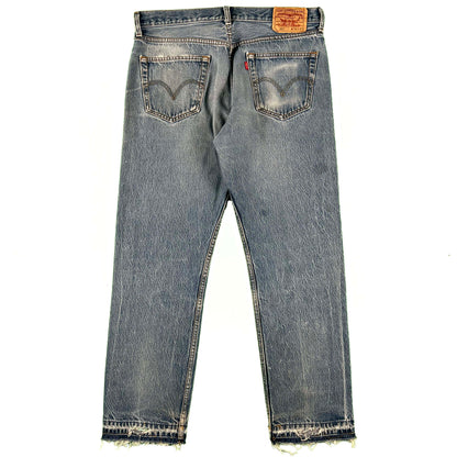00s Levi's 501 Released Hem Denim- 34x30
