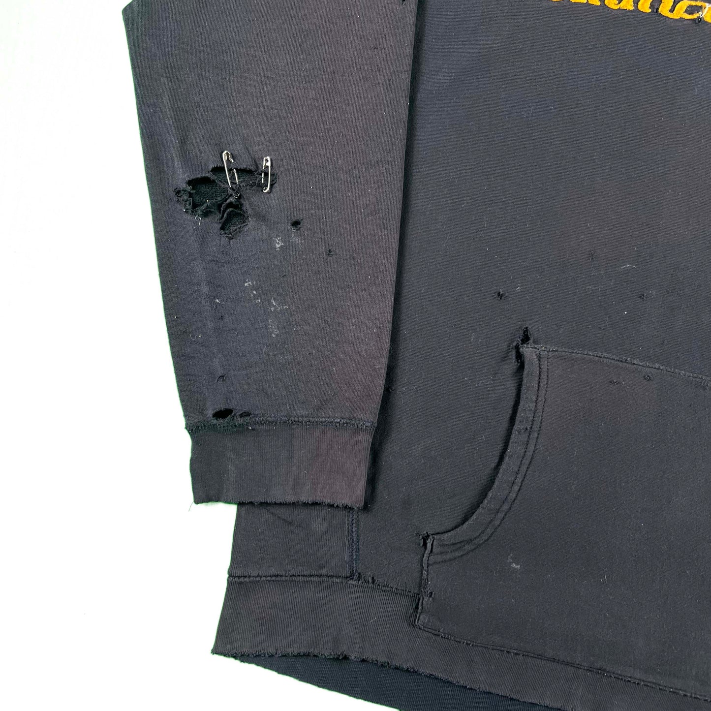 00s Thrashed & Safety Pinned Nautica 'Afterhood'- XL