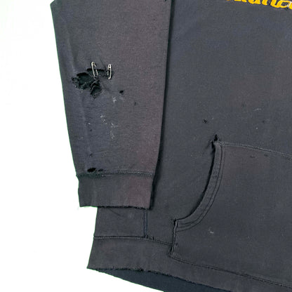 00s Thrashed & Safety Pinned Nautica 'Afterhood'- XL