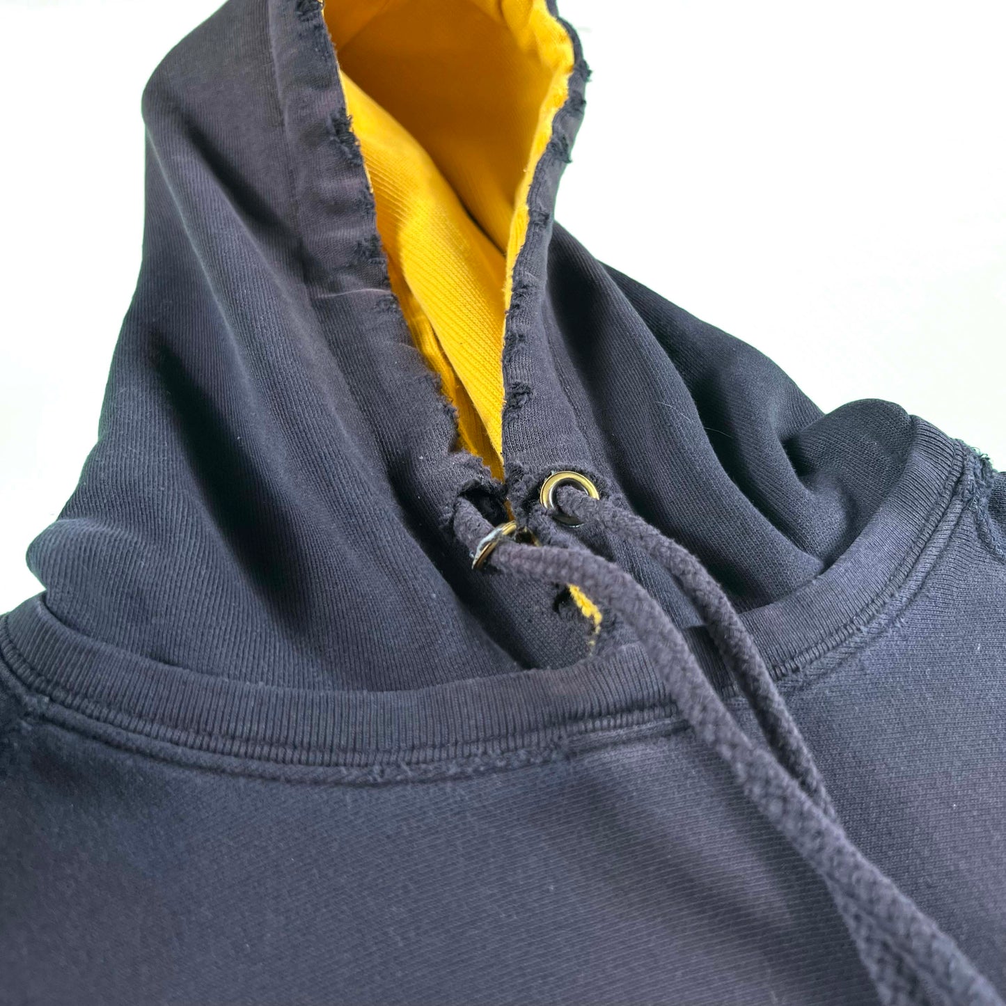 00s Thrashed & Safety Pinned Nautica 'Afterhood'- XL