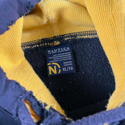 00s Thrashed & Safety Pinned Nautica 'Afterhood'- XL
