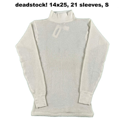 80s CWU-44/P Army Waffle Knit Thermals- SELECT SHIRT