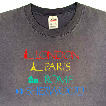 00s London, Paris, Sherwood Oregon Tee- XL