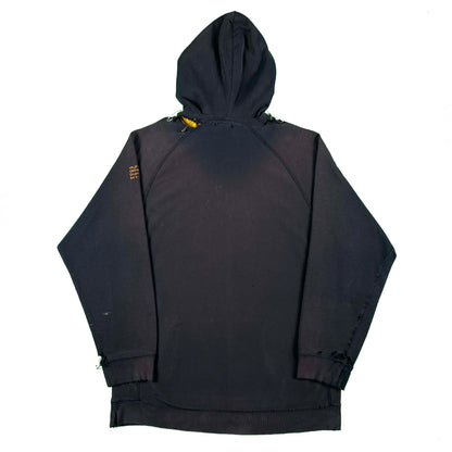 00s Thrashed & Safety Pinned Nautica 'Afterhood'- XL