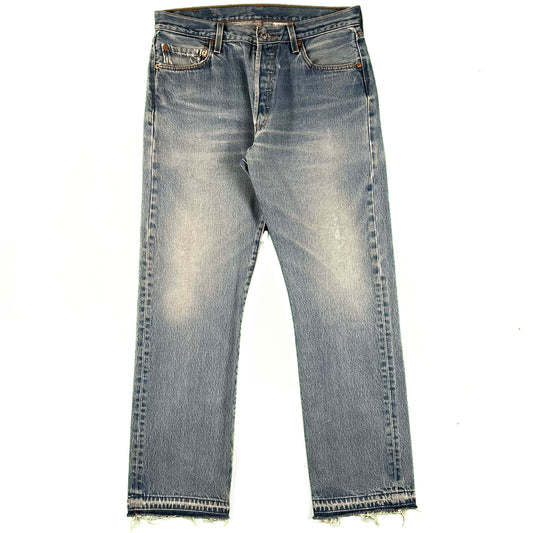 00s Levi's 501 Released Hem Denim- 33x32