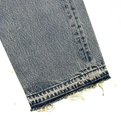 00s Levi's 501 Released Hem Denim- 33x32