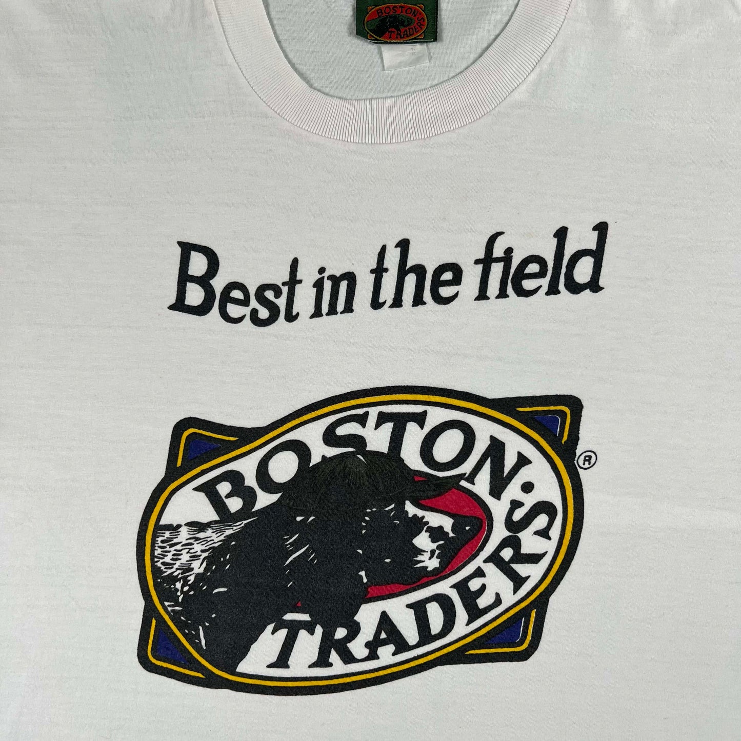 90s Boston Traders Tee- L