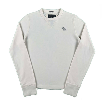 00s Abercrombie & Fitch Waffle Knit Thermal- M